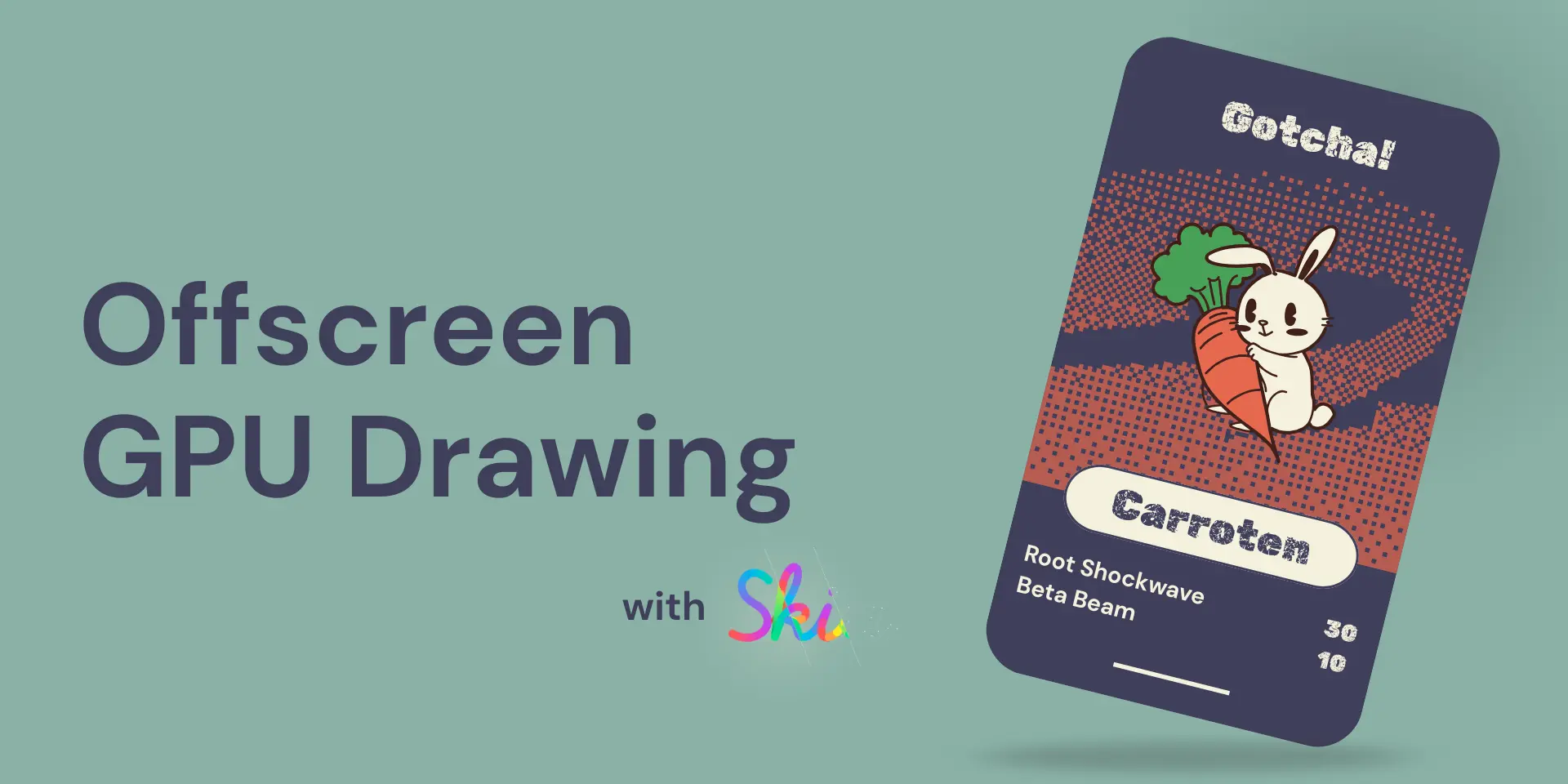 Hero image for Offscreen drawing with React Native Skia